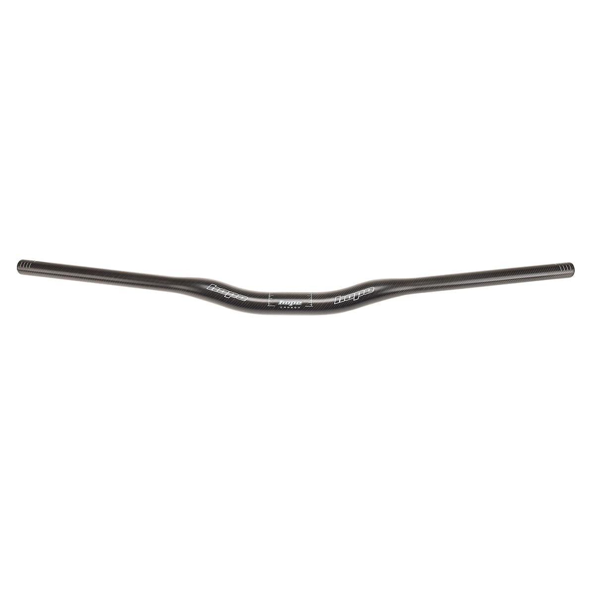 HOPE carbon stuur met 35 mm verhoging, 800 mm, zwart