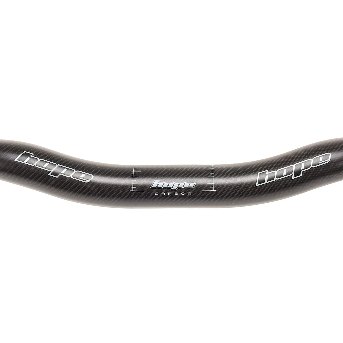 HOPE carbon stuur met 35 mm verhoging, 800 mm, zwart