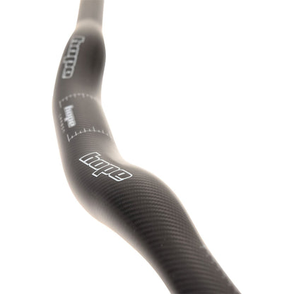 HOPE carbon stuur met 35 mm verhoging, 800 mm, zwart