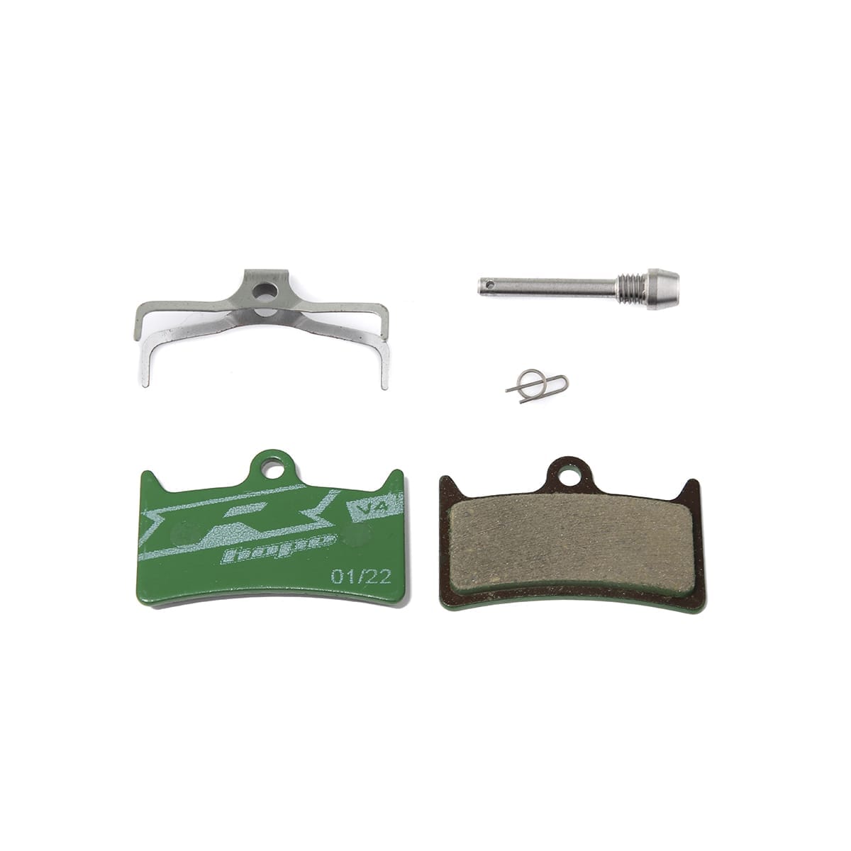 Bremseklodser HOPE Tech V4 Racing Green