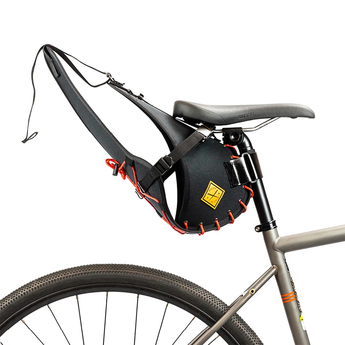 Sadeltaske RESTRAP SADDLE BAG Orange + DRY BAG