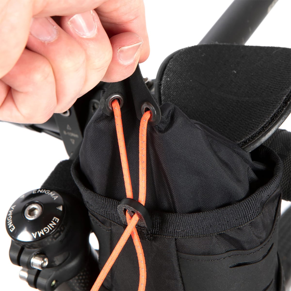 Styrtaske RESTRAP RACE STEM BAG 1,1L Sort