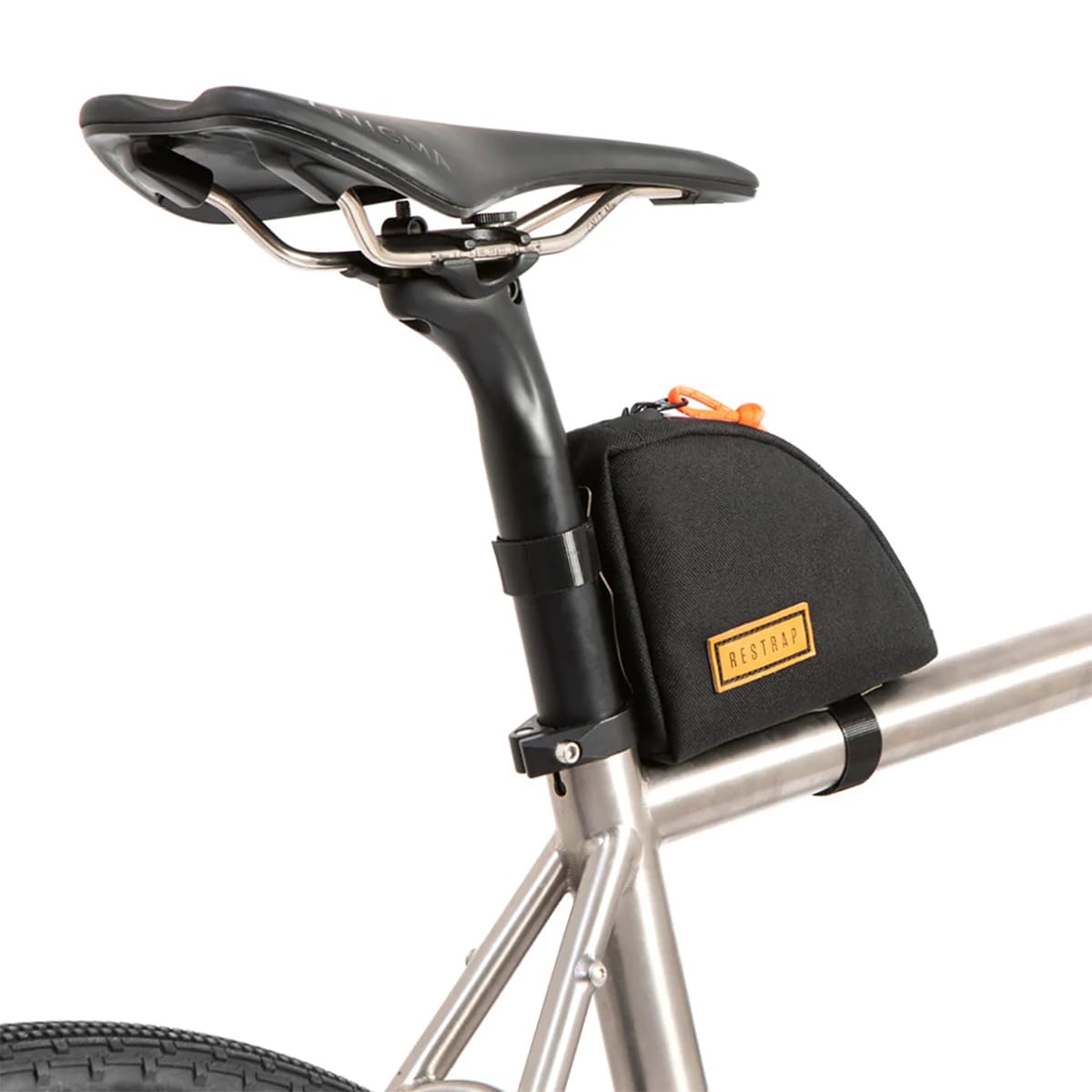 Rammetaske RESTRAP REAR TOP TUBE BAG 0.8L Sort