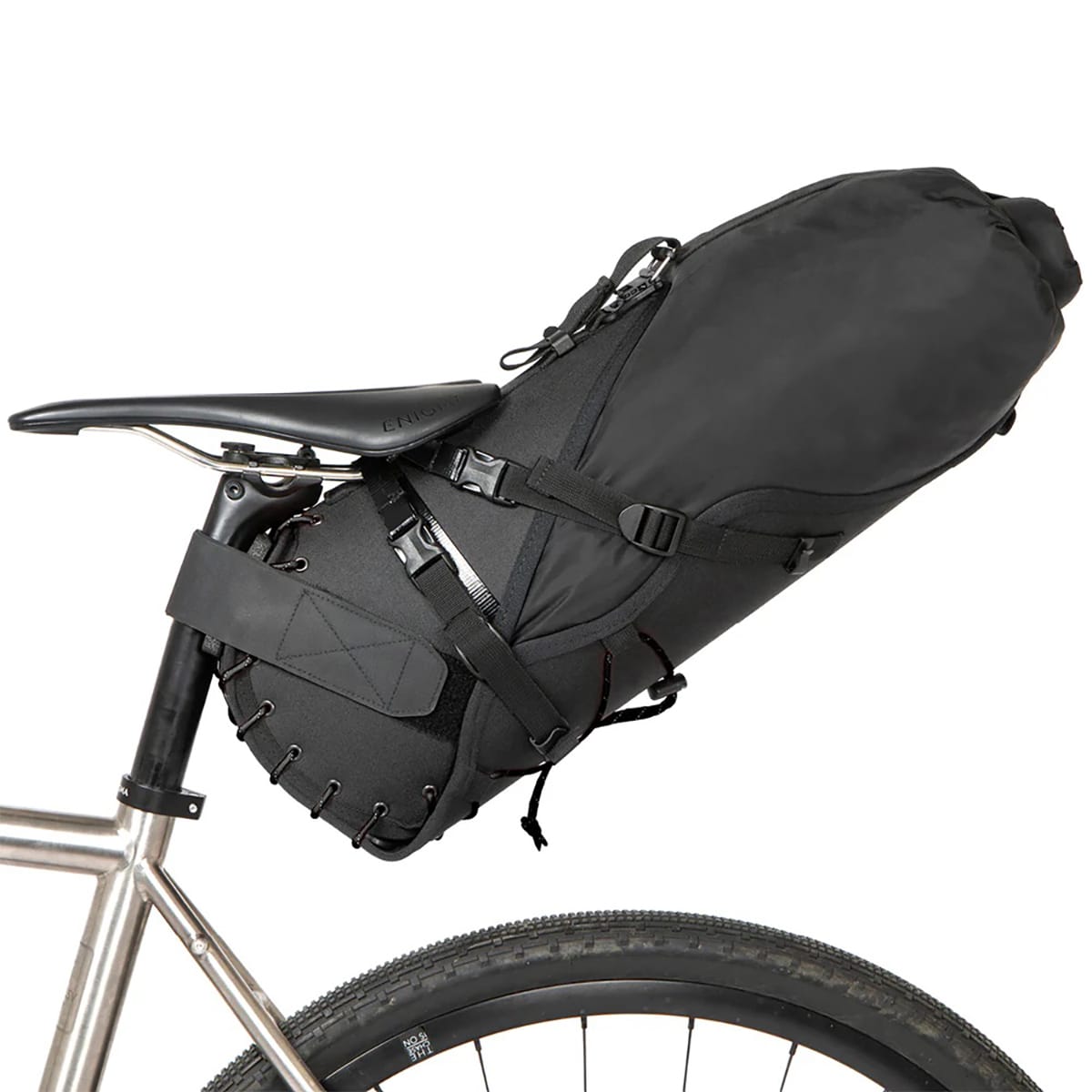 Bolsa de Sillín RESTRAP SADDLE BAG 18 L Negro + DRY BAG Negro