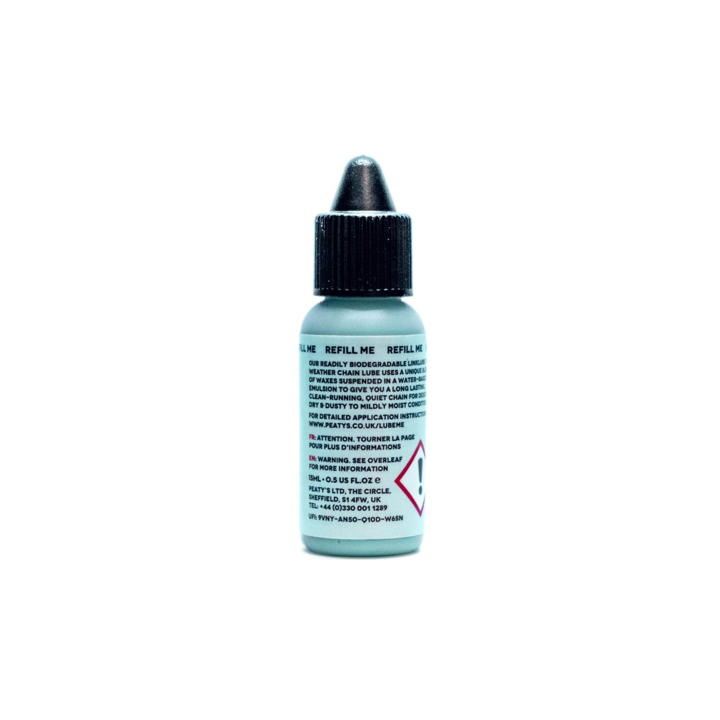 Tørvejrsmøremiddel PEATY'S LINKLUBE DRY (15 ml)
