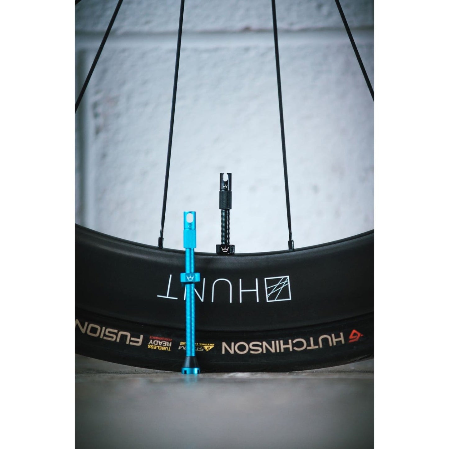 Válvulas Tubeless PEATY'S x Chris King MK2 Presta 80 mm (x2) Preto