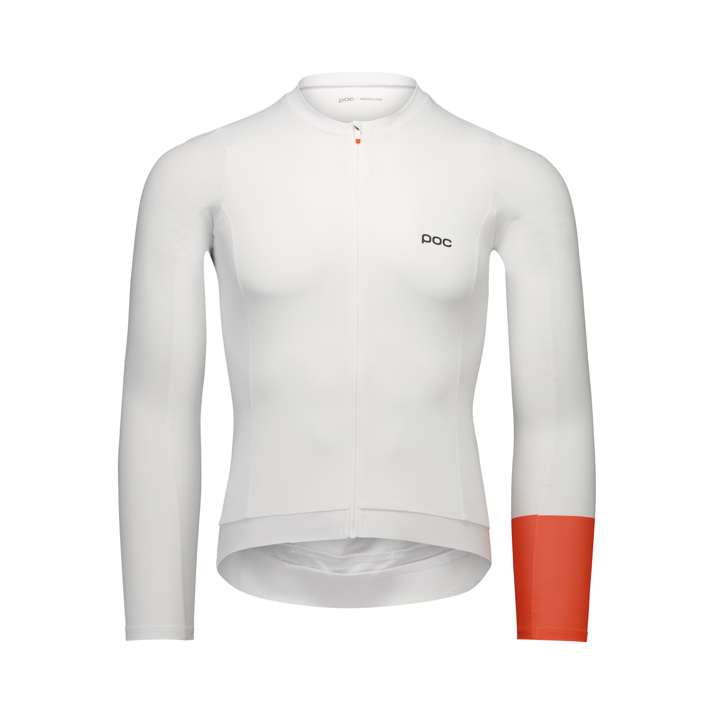 Maglia POC CADENCE Maniche Lunghe Bianco