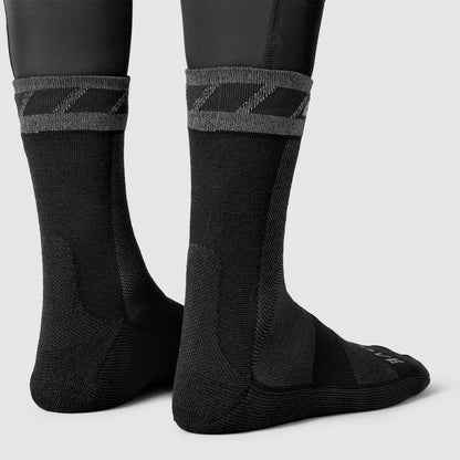 GRIPGRAB Merino Talvi -sukat musta