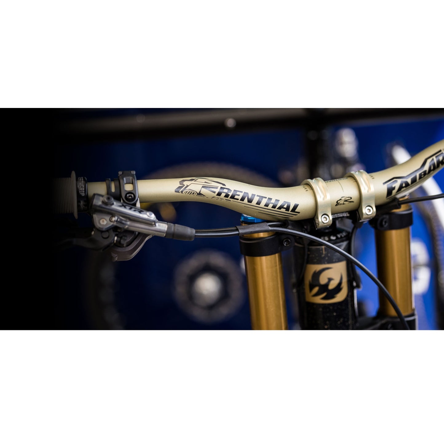 Cintre RENTHAL V3 FATBAR Rise 40mm 800mm Or