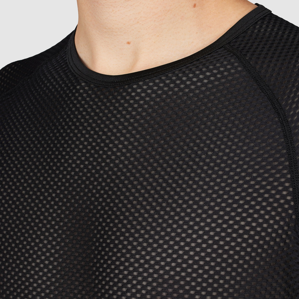 GRIPGRAB ULTRALIGHT MESH kortærmet undertrøje i sort