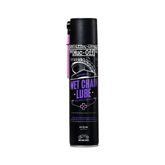 Lubrifiant Toutes Conditions  pour Chaîne en Spray MUC-OFF WET WEATHER CHAIN LUBE (400 ml)