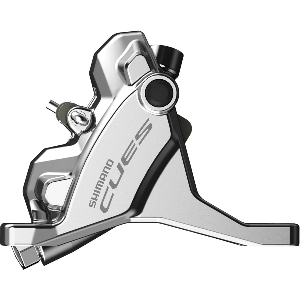 SHIMANO CUES BR-U6030 Flat Mount Hydraulisk Bagbremsekaliber - Polish Silver Edition