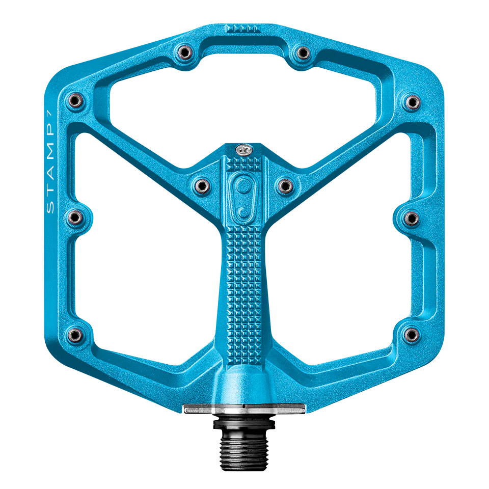 Plattformpedale CRANKBROTHERS STAMP 7 Large Blau