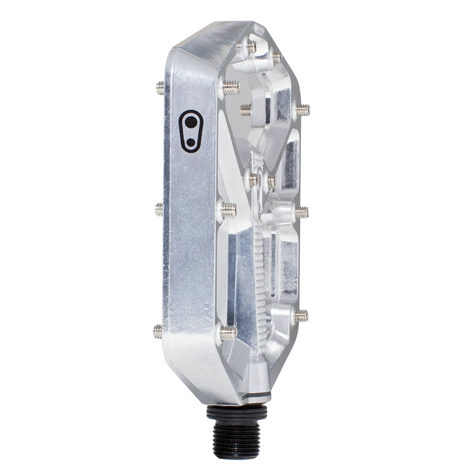 Pedali Flat CRANKBROTHERS STAMP 7 Large Argento