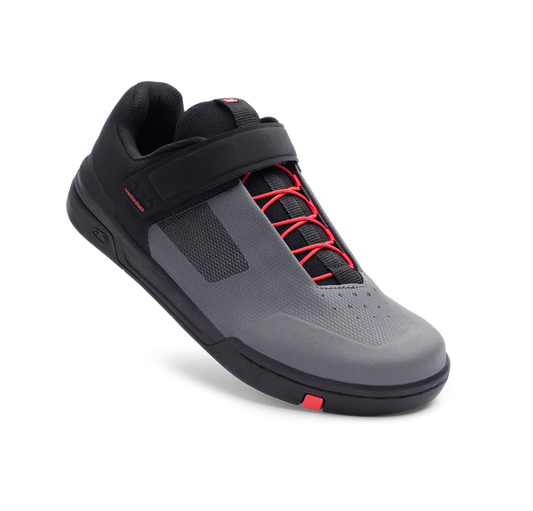 Chaussures VTT CRANKBROTHERS STAMP SPEED LACE FLAT Gris/Rouge