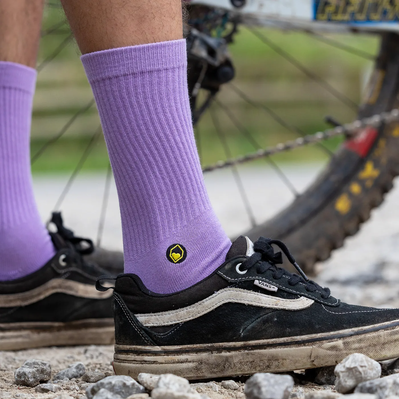 Calcetines BURGTEC EVERYDAY CREW Lila