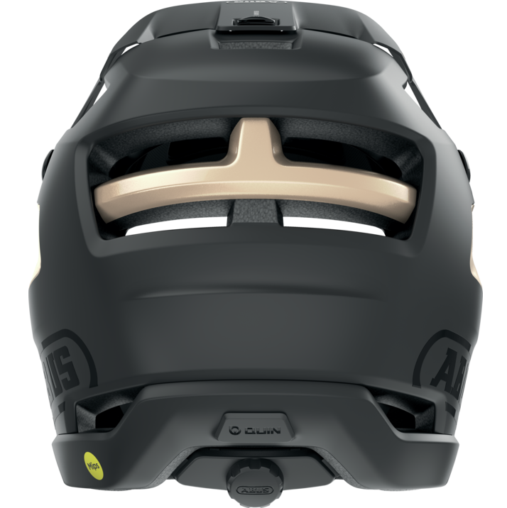 Kask MTB ABUS AIRDROP MIPS Czarny/Złoty