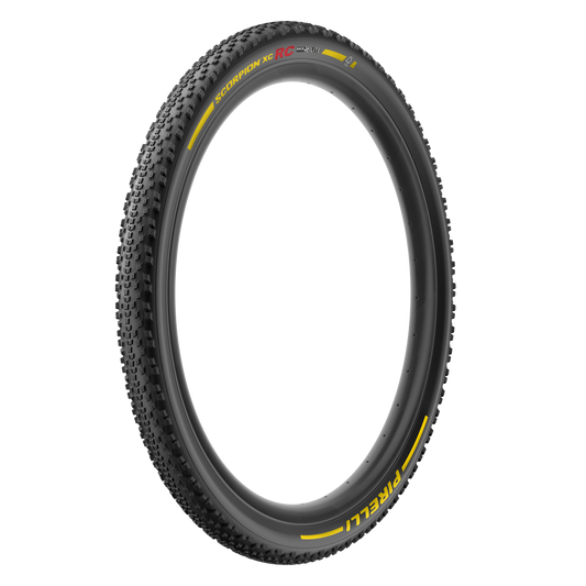 Pneu PIRELLI SCORPION RACE XC RC Lite 29x2.40 Tubeless Ready Souple Noir/Jaune Team Edition