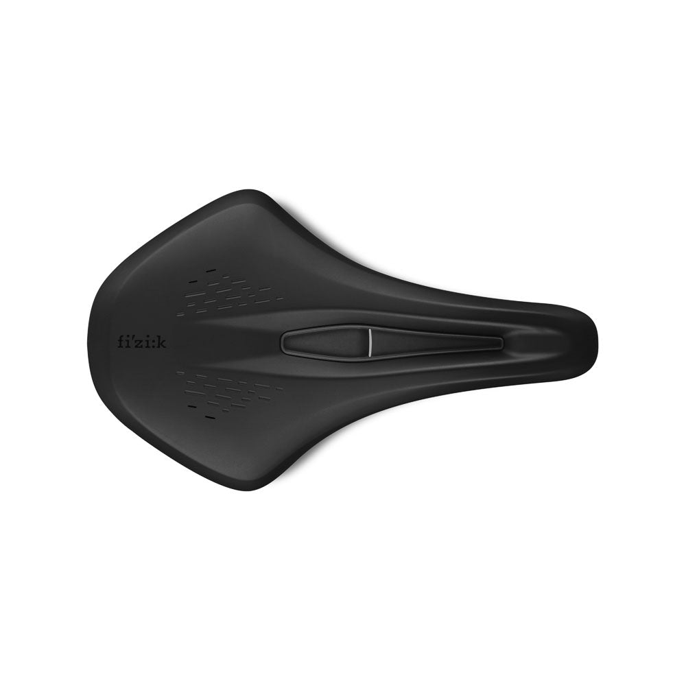 Sadel FIZIK TERRA ARGO X1 160mm Kulstofskinne Sort