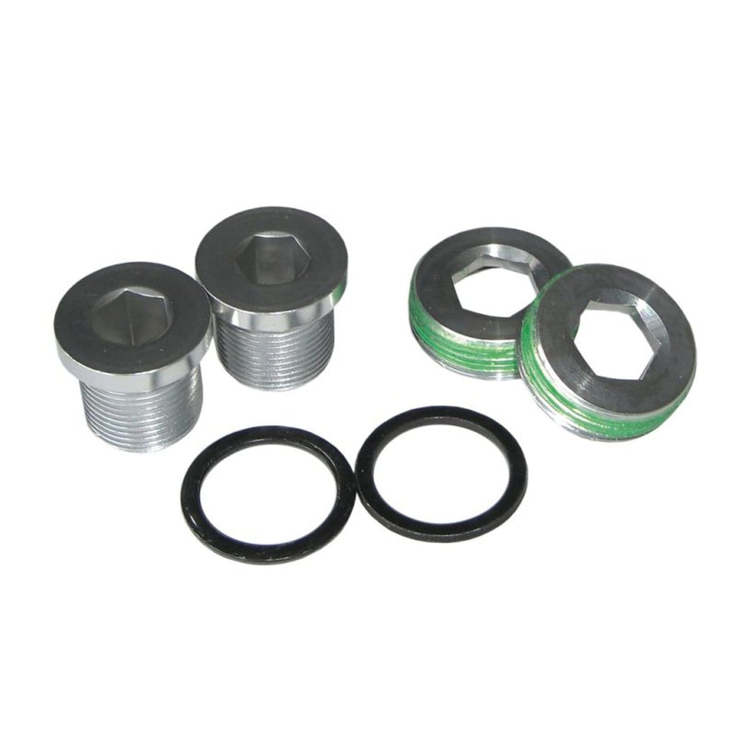 Coppia di Viti e Coperchi Auto-Estrattore Pedivelle SRAM M15/M22 #11.6900.002.070