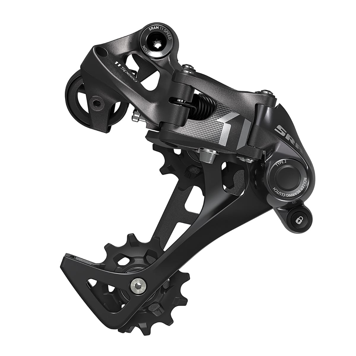 Bagskifter SRAM X1 TYPE 2.1 1x11V Lang bur Sort