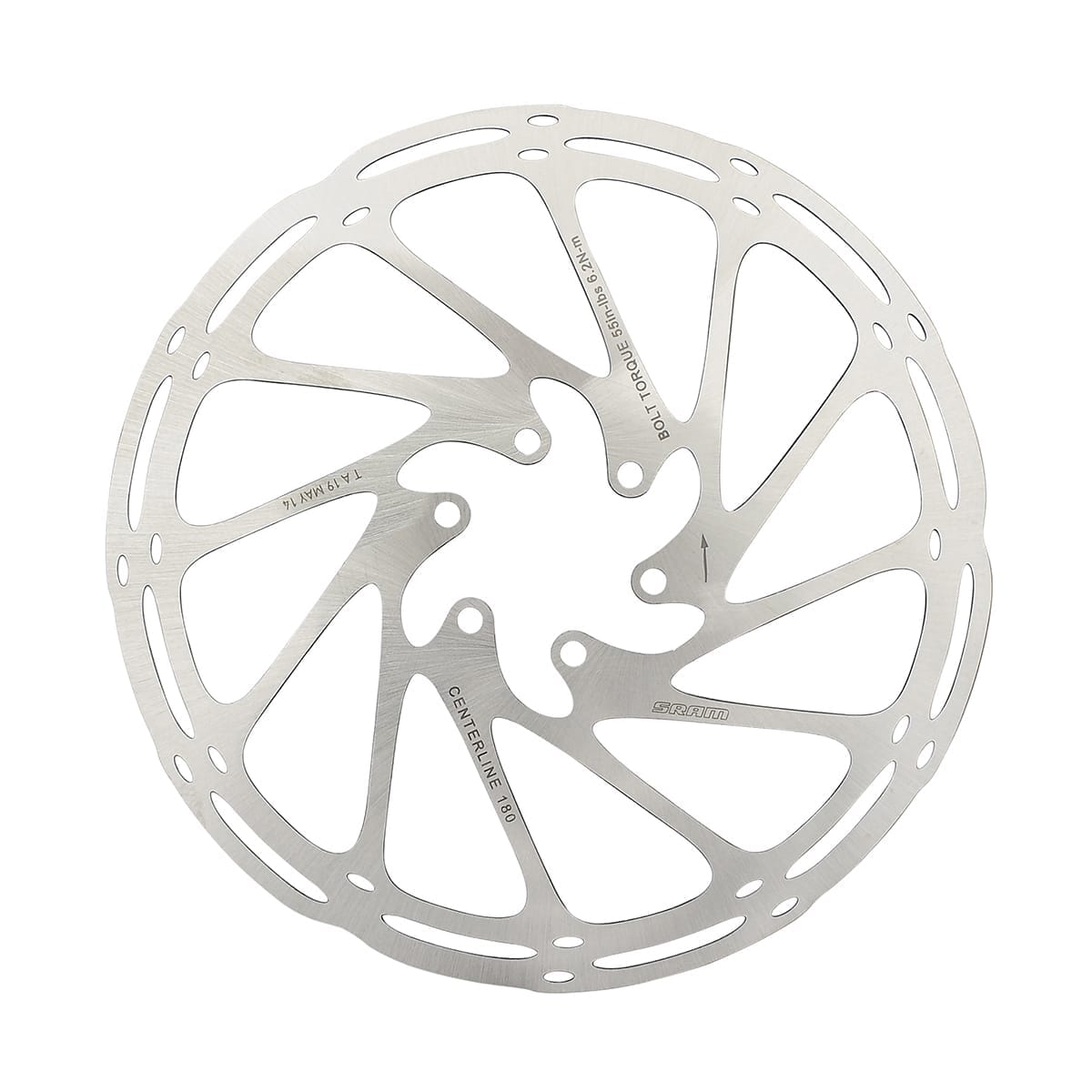 Scheibe SRAM CENTERLINE 6 Loch