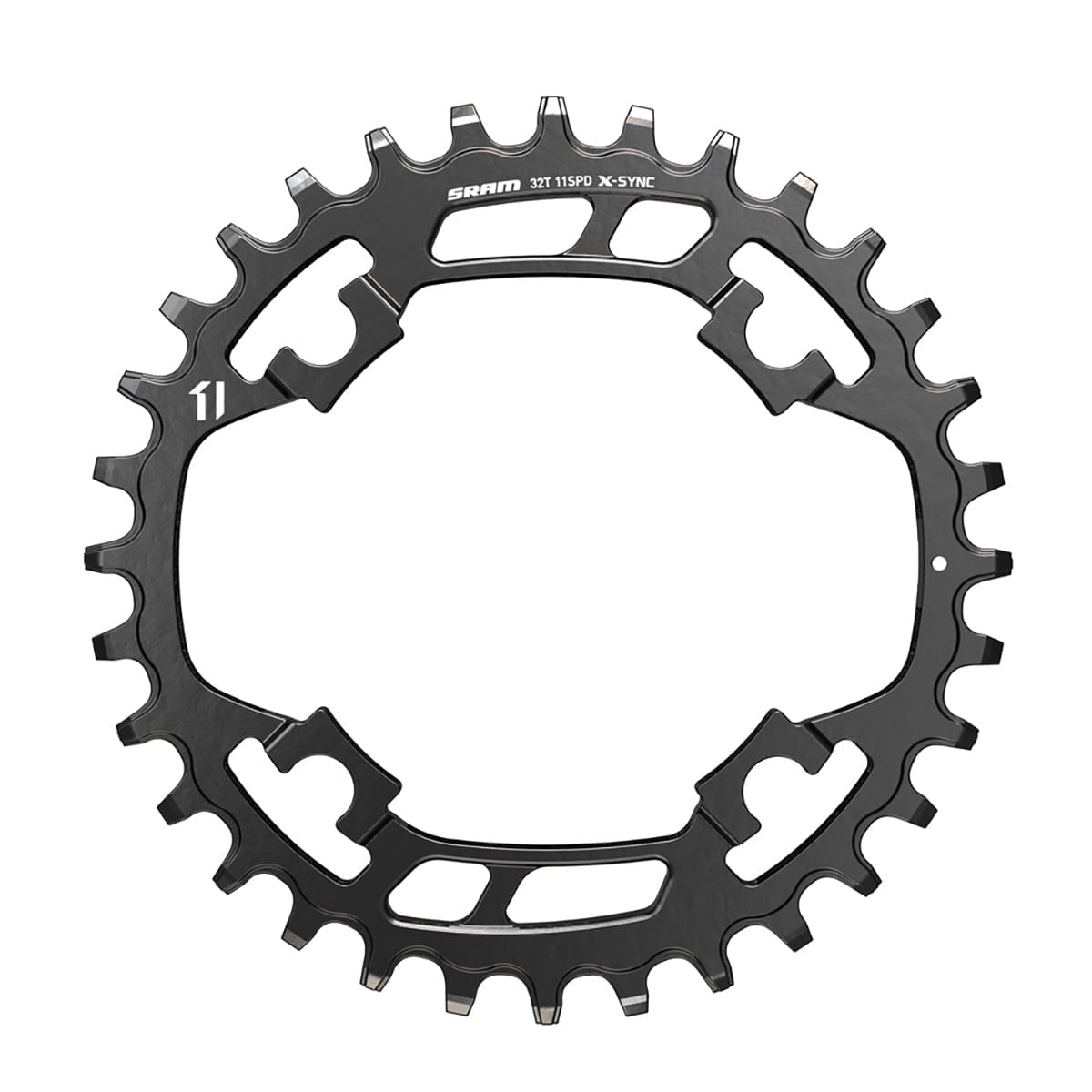 Enkelt kædehjul SRAM X-SYNC 11V Huller 94mm Sort stål