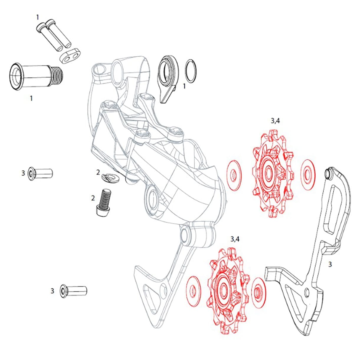 Bakväxelhjul SRAM GX DH 7v #11.7518.070.000