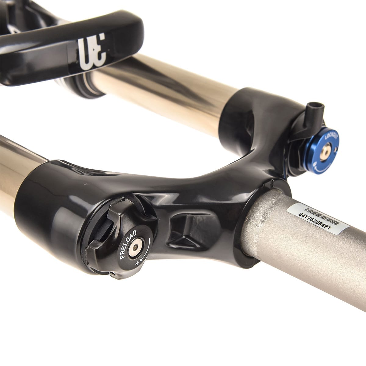 Gaffel ROCKSHOX 30 SILVER TK 26" COIL PopLoc Pivot Lige 9x100mm Sort
