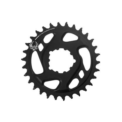 SRAM X-SYNC2 EAGLE 12S Direct Mount 6mm Offset Forged Aluminium Black Chainring