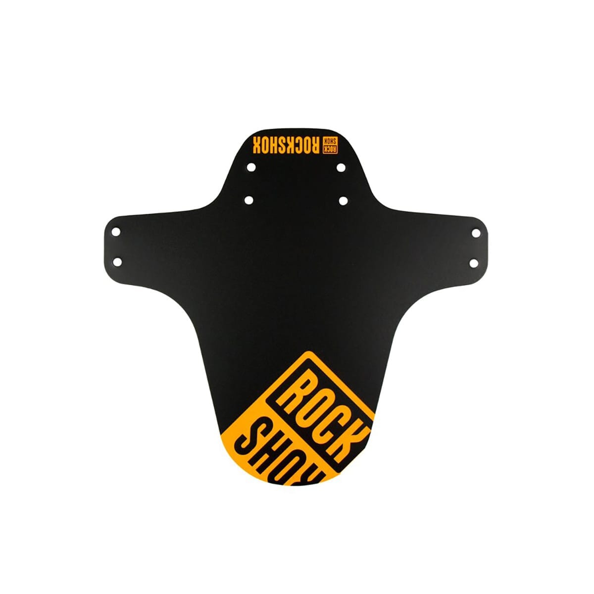 ROCKSHOX Solid Colours Black / Fluo Orange Mudguard