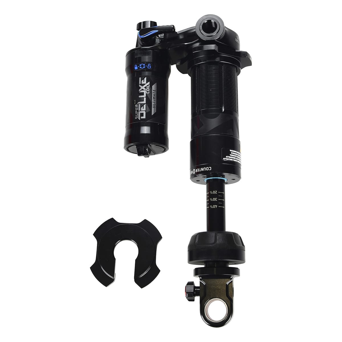 Amortecedor ROCKSHOX SUPER DELUXE RCT COIL Trunnion Mid Reb/Mid Comp