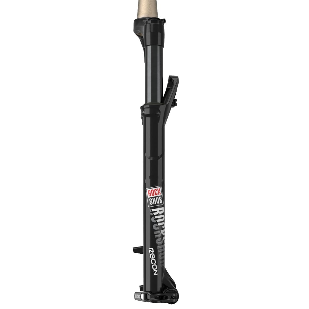 Gabel ROCKSHOX RECON SILVER RL 27,5 Solo Air Konisch Achse 15 mm Boost Schwarz 2021 00.4020.557.019