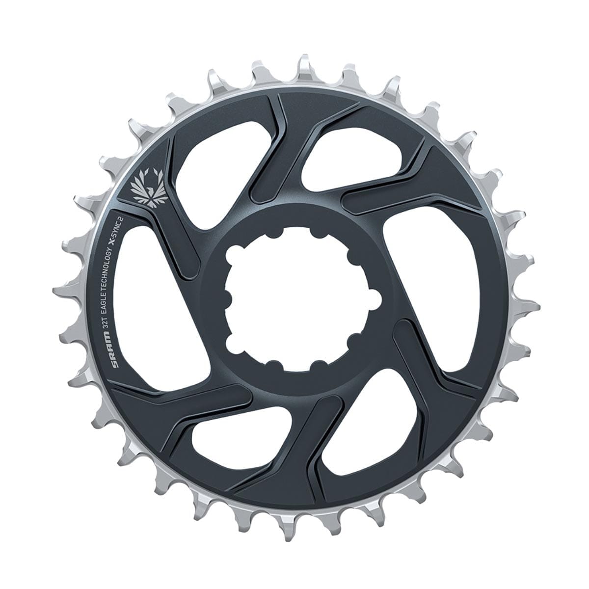Mono-Kettenblatt SRAM X-SYNC 2 EAGLE 11/12V Direct Mount Offset -4 mm