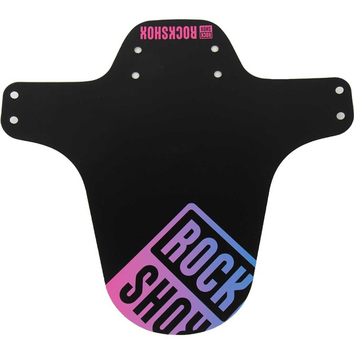 Parafango ROCKSHOX Colore Graphic Nero / Rosa Blu Fade