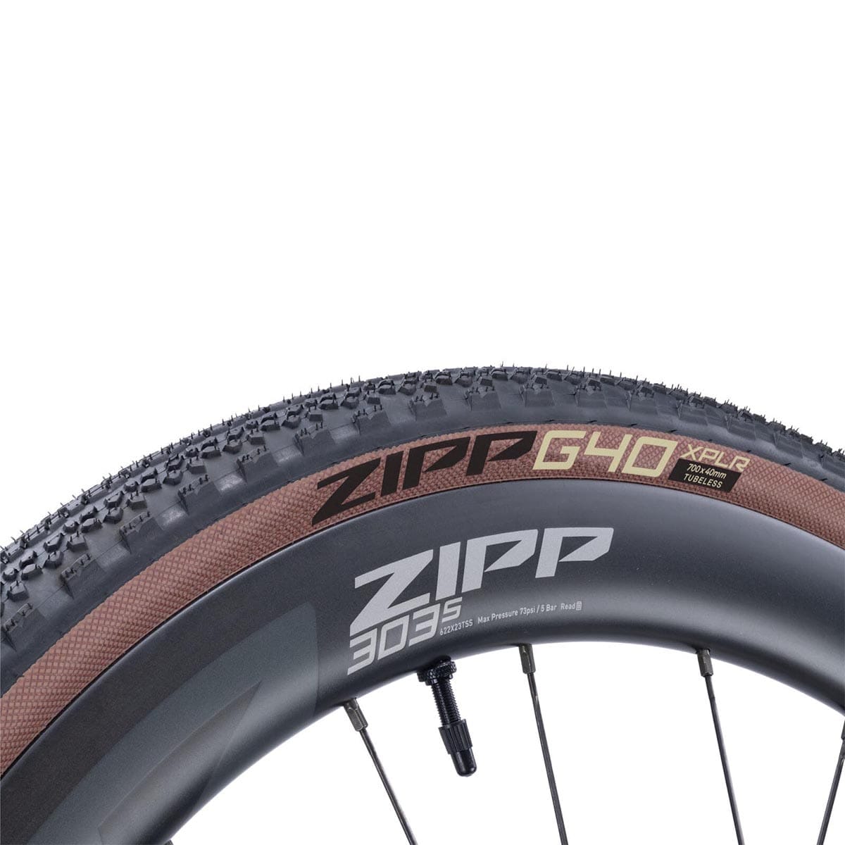Dæk ZIPP G40 XPLR 700x40c Tubeless Ready Foldbart