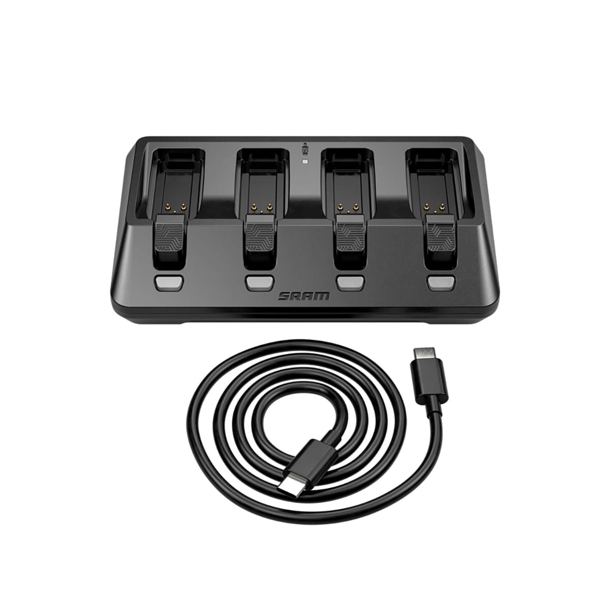 SRAM AXS Batterieladegerät 4 simultane Ports + USB-C-Kabel