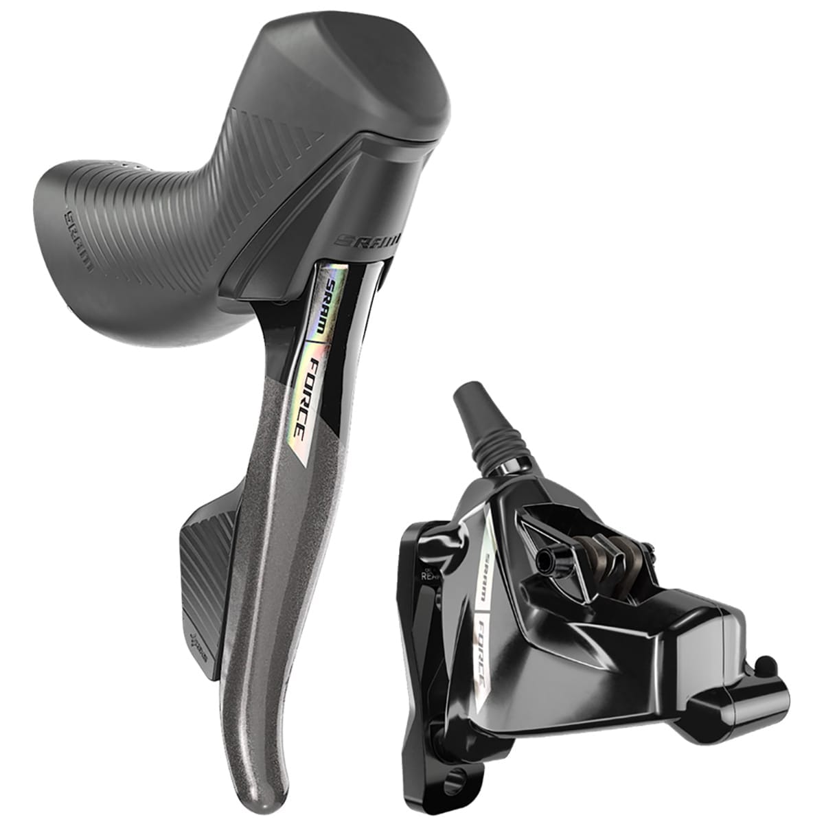 Vollständige hintere Bremse 12V SRAM FORCE AXS D2 HRD Flat Mount ohne Scheibe