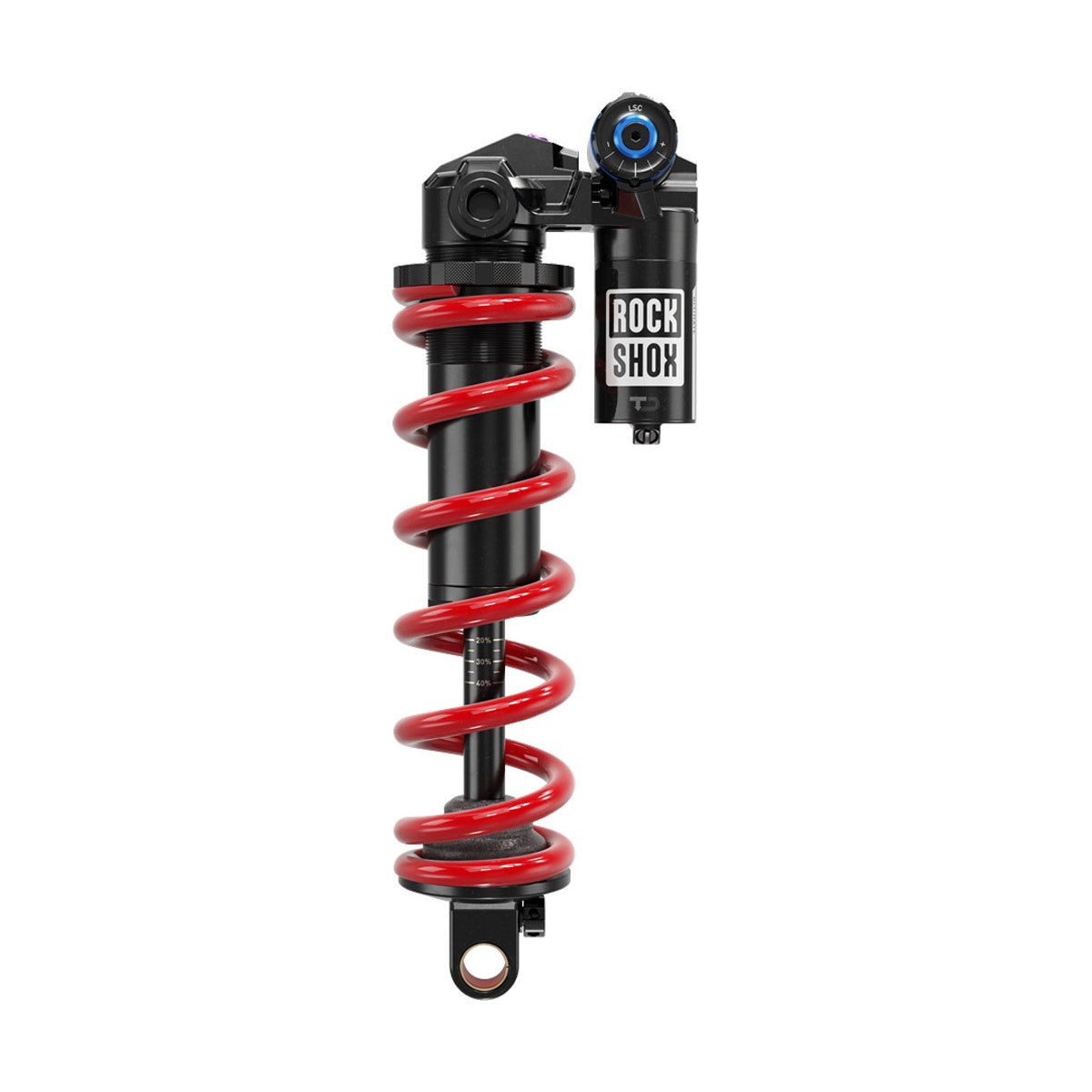 Amortisseur ROCKSHOX VIVID ULTIMATE DH RC2 HBO Trunnion