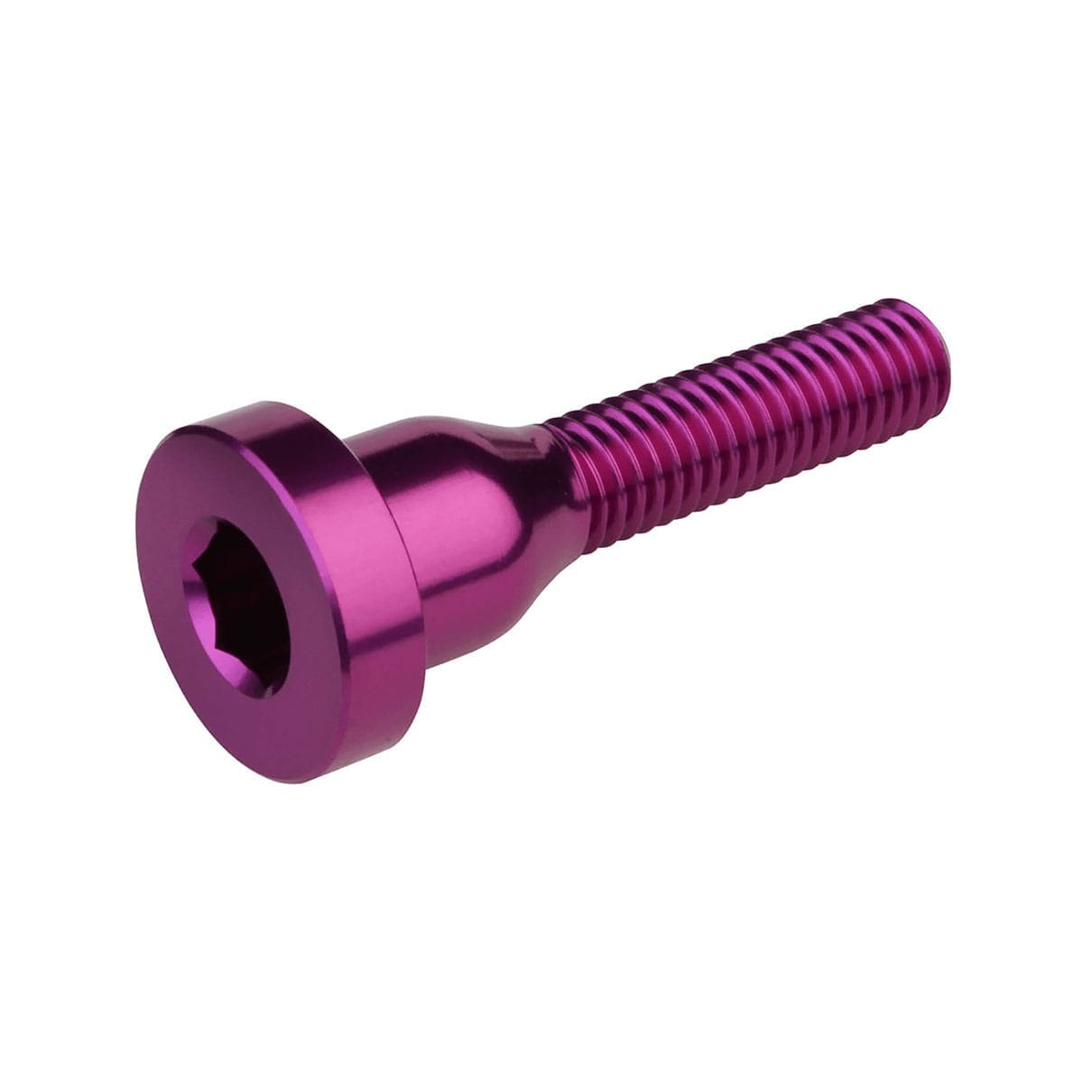 BURGTEC Aluminium Stem Cap Bolt Purple