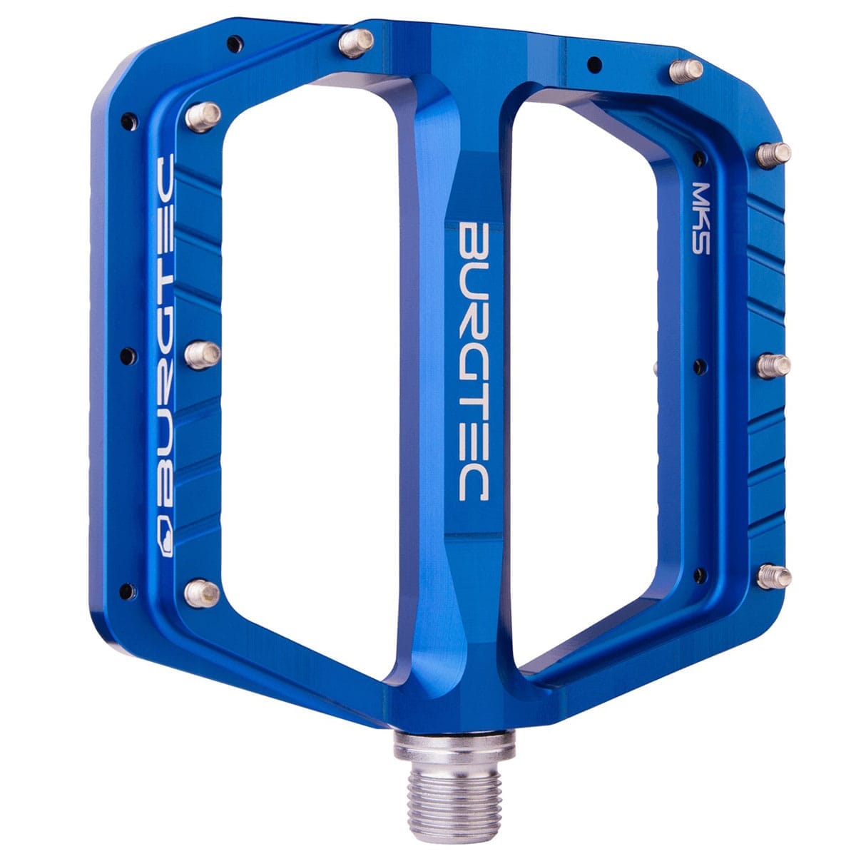 Pedaler BURGTEC PENTHOUSE FLAT MK5 Stålaksel Blå