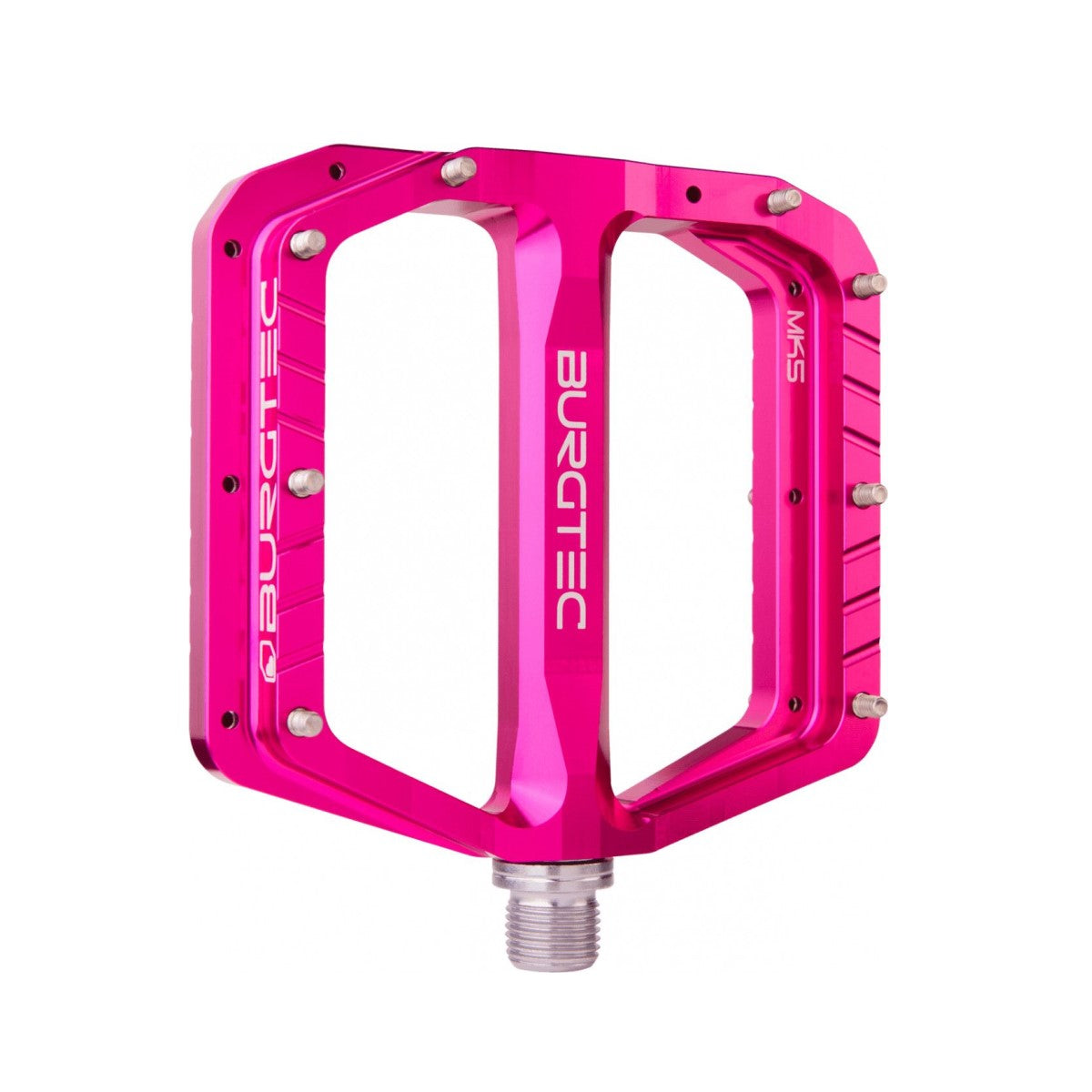 Pedais Planos BURGTEC PENTHOUSE FLAT MK5 Eixo Aço Rosa