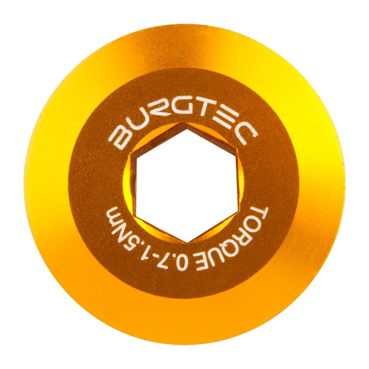 BURGTEC Preload Bolt for Shimano HOLLOWTECH 2 Crankset Gold