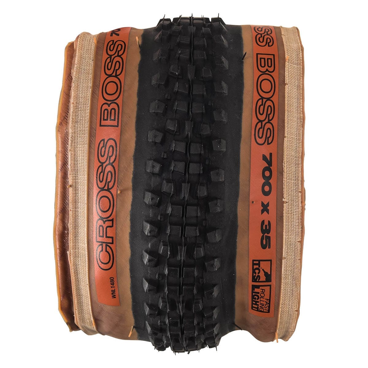 Dæk WTB CROSS BOSS TCS Light 700x35c Tubeless Ready Beige