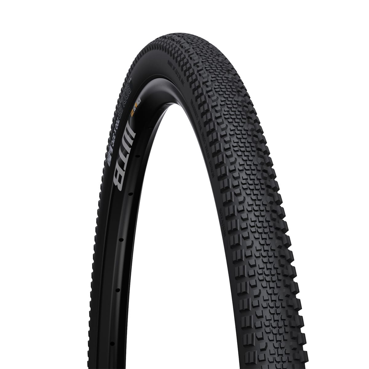 Dæk WTB RIDDLER TCS LIGHT FAST ROLLING DUAL DNA SG2 700x37c Tubeless Ready Forstærket Fleksibel