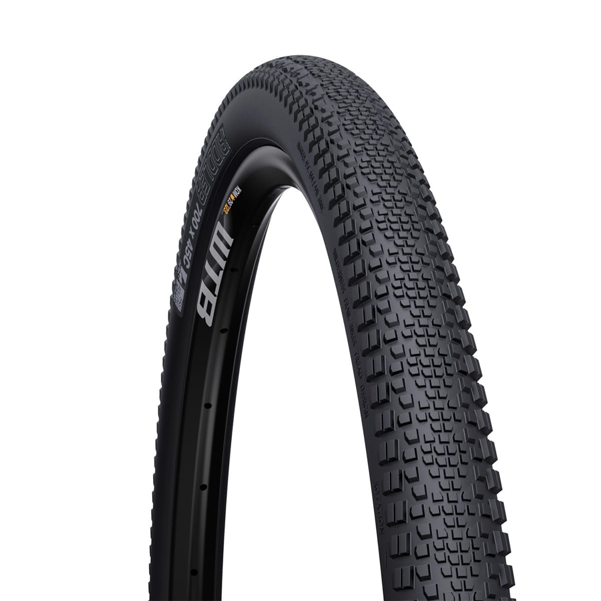 Pneumatico WTB RIDDLER TCS LIGHT FAST ROLLING DUAL DNA SG2 700x45c Tubeless Ready Rinforzato Flessibile