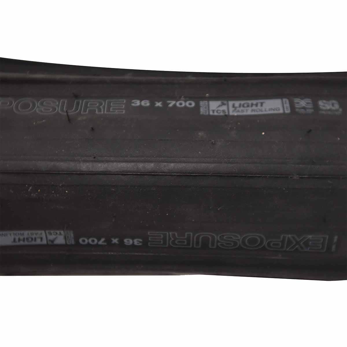 WTB EXPOSURE TCS LIGHT FAST ROLLING DUAL DNA SG2 700x36c Tubeless Ready Svart Däck