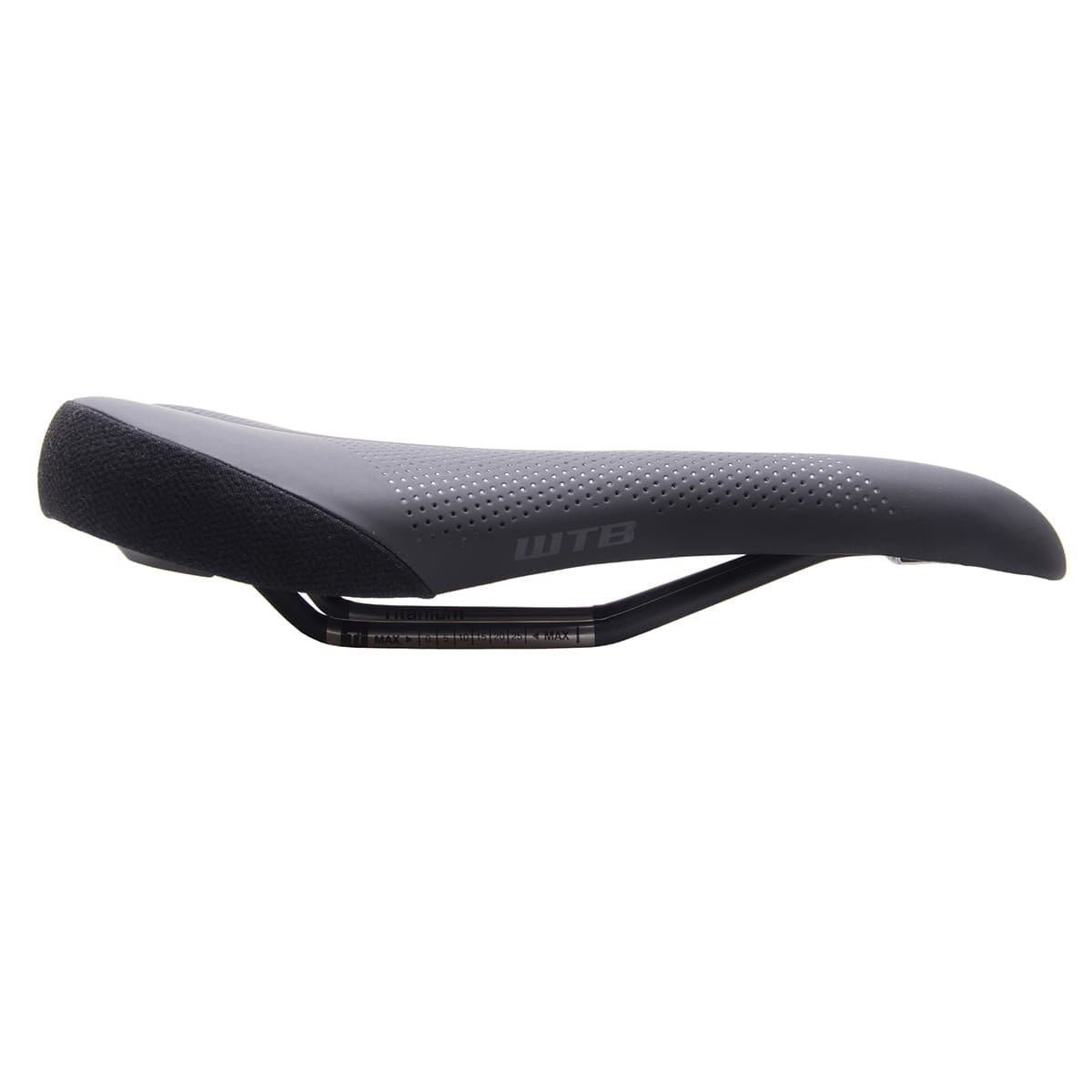 Sadel WTB VOLT 135 mm Titanrails Svart