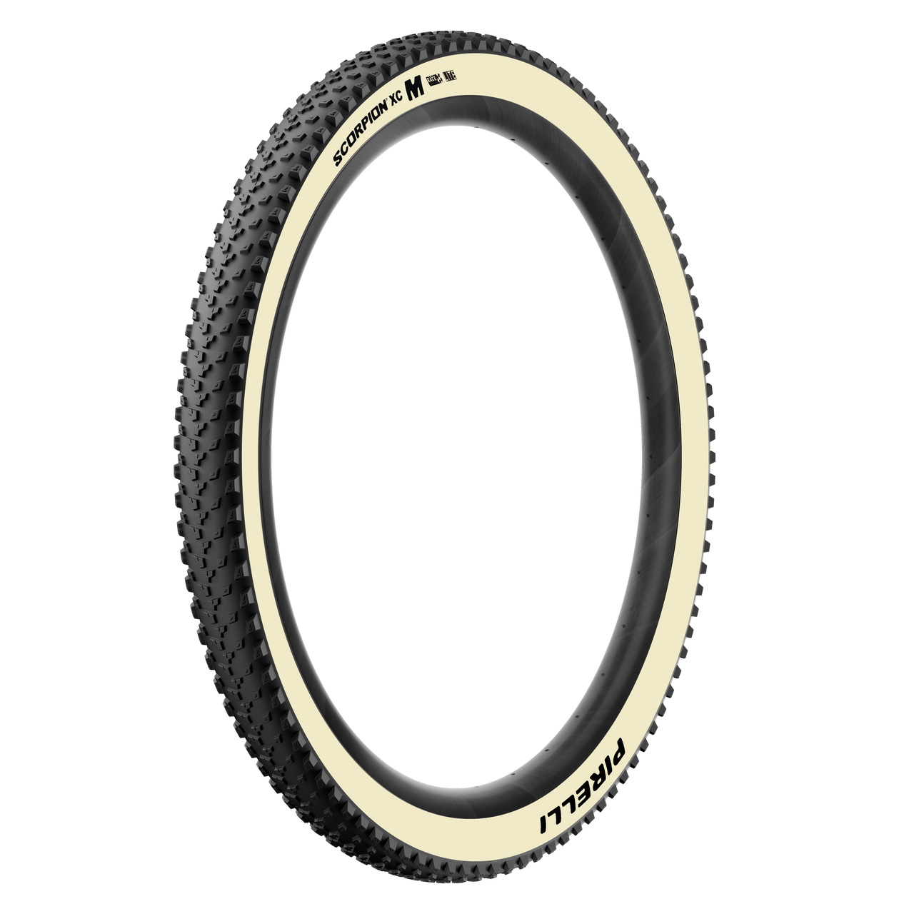 Dæk PIRELLI SCORPION RACE XC M ProWall 29x2.40 Tubeless Ready Souple Sort/Beige Retro