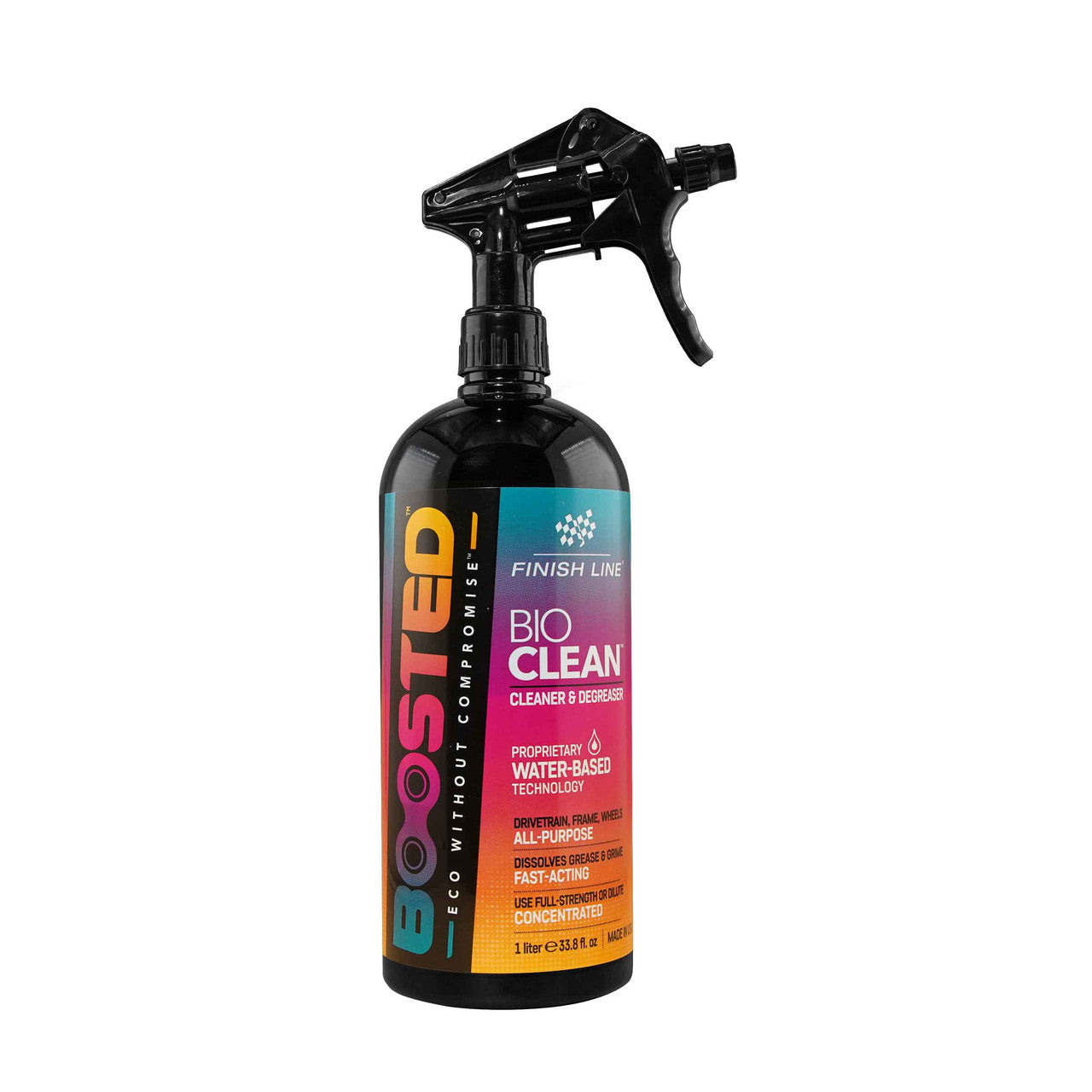 Dégraissant/Nettoyant FINISH LINE BOOSTED™ BIO CLEAN à base d’eau (1L)